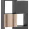 Regal Alexa schwarz matt B/H/T: ca. 76x165,1x33,1 cm Regal Alexa schwarz matt B/H/T: ca. 76x165,1x33,1 cm – Bild 5