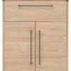 Midischrank Limone Eiche hell Nachbildung B/H/T: ca. 65,2x112,5x33,1 cm – Bild 2