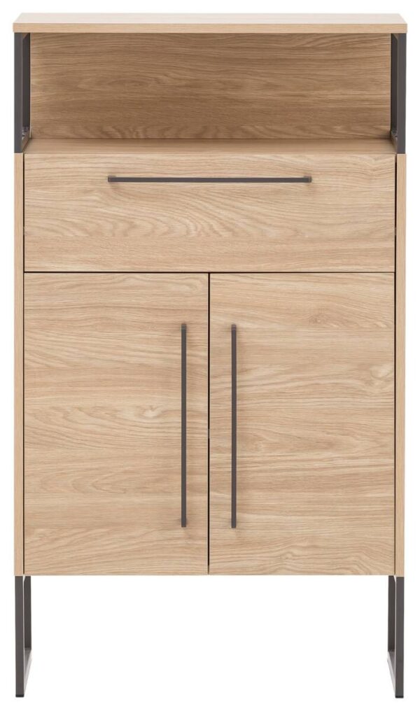 Midischrank Limone Eiche hell Nachbildung B/H/T: ca. 65,2x112,5x33,1 cm – Bild 2