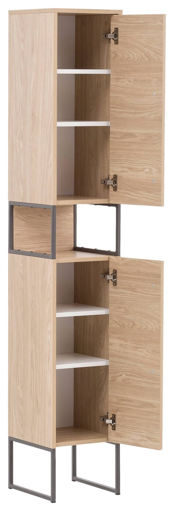 Hochschrank Limone Eiche hell Nachbildung B/H/T: ca. 30,4x183,4x33,1 cm – Bild 2