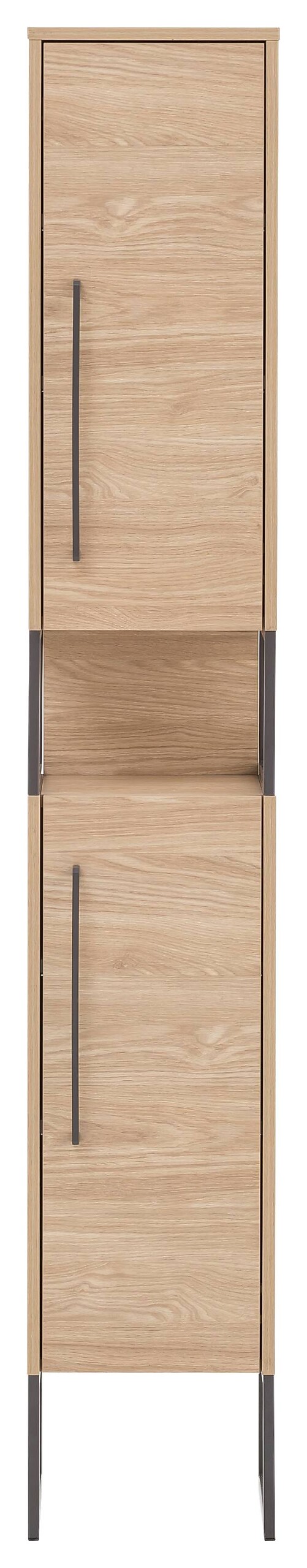 Hochschrank Limone Eiche hell Nachbildung B/H/T: ca. 30,4x183,4x33,1 cm – Bild 3
