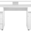 Schreibtisch Niels perlweiß Optik B/H/T: ca. 150x86,7x70 cm Schreibtisch Niels perlweiß Optik B/H/T: ca. 150x86,7x70 cm – Bild 4