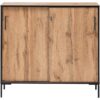 Midischrank Serie 2000 Eiche Landhaus Nachbildung B/H/T: ca. 100,1x96,6x41 cm Midischrank Serie 2000 Eiche Landhaus Nachbildung B/H/T: ca. 100,1x96,6x41 cm – Bild 2
