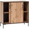 Midischrank Serie 2000 Eiche Landhaus Nachbildung B/H/T: ca. 100,1x96,6x41 cm Midischrank Serie 2000 Eiche Landhaus Nachbildung B/H/T: ca. 100,1x96,6x41 cm – Bild 4