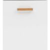 Midischrank Padua weiß glanz Eiche Landhaus Nachbildung B/H/T: ca. 40,4x114,5x35 cm – Bild 3