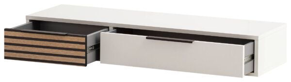 Konsolentisch Loft weiß matt B/H/T: ca. 103,7x16,4x32,05 cm – Bild 5