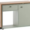 Schreibtisch Tiny working Pistazie Eiche Landhaus Nachbildung B/H/T: ca. 104,6x75,3x39 cm – Bild 2