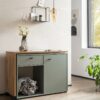 Schreibtisch Tiny working Pistazie Eiche Landhaus Nachbildung B/H/T: ca. 104,6x75,3x39 cm – Bild 5