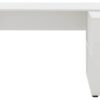 Eckschreibtisch Serie 400 perlweiß Optik B/H/T: ca. 150x73,6x121,6 cm – Bild 4