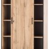 Hochschrank Serie 2000 Eiche Landhaus Nachbildung B/H/T: ca. 100,1x163,8x41 cm – Bild 4