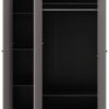 Kleiderschrank Smash anthrazit B/H/T: ca. 118x191,2x60 cm – Bild 2