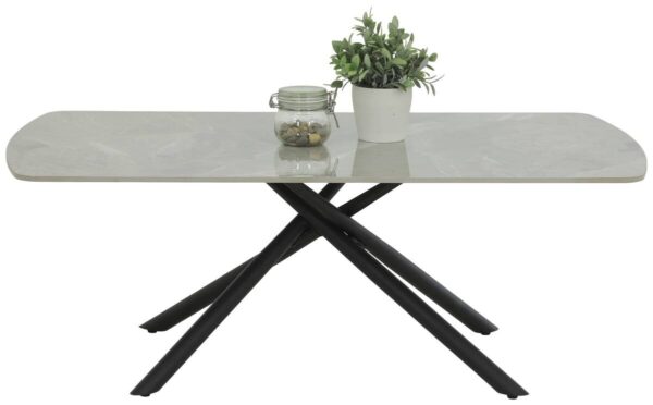 Couchtisch Fred I steingrau natur B/H/T: ca. 120x44x68 cm – Bild 2