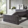 Boxspringbett Kenosha anthrazit Liegefläche B/L: ca. 180x200 cm – Bild 2