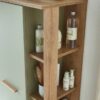 Midischrank Quickset 963 salbei Nachbildung Eiche Riviera Nachbildung B/H/T: ca. 50,5x120x33 cm – Bild 2
