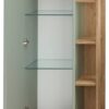 Midischrank Quickset 963 salbei Nachbildung Eiche Riviera Nachbildung B/H/T: ca. 50,5x120x33 cm – Bild 3