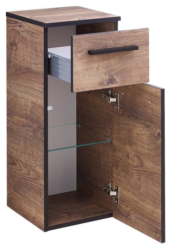 Unterschrank Quickset 374 Eiche Ribeck Nachbildung B/H/T: ca. 30x71,7x33 cm – Bild 2