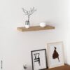 Wandboard Shelvy 60 Eiche Viking Nachbildung B/H/T: ca. 60x4x24 cm – Bild 4