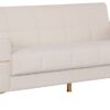 Sofa 3-2-1 Salda beige Microfaser – Bild 3