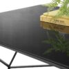 Glascouchtisch Senta schwarz B/H/T: ca. 80x45x80 cm Glascouchtisch Senta schwarz B/H/T: ca. 80x45x80 cm – Bild 2