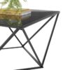 Glascouchtisch Senta schwarz B/H/T: ca. 80x45x80 cm Glascouchtisch Senta schwarz B/H/T: ca. 80x45x80 cm – Bild 3