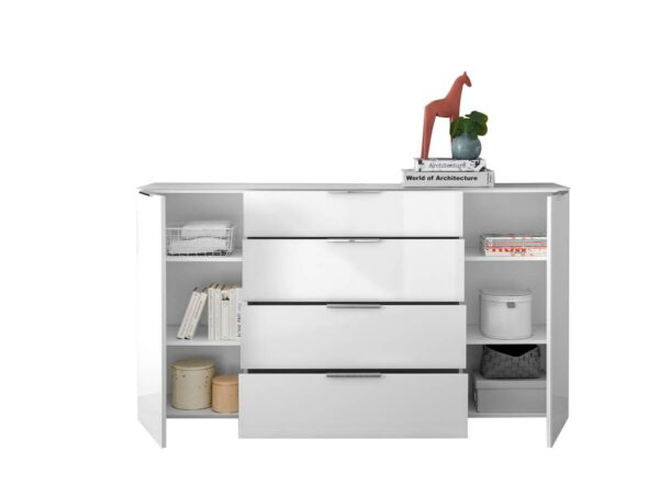 Kommode Santorin weiß B/H/T: ca. 180x99x40 cm – Bild 2