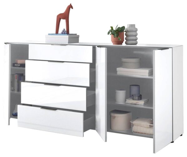 Kommode Santorin weiß B/H/T: ca. 226x99x40 cm – Bild 2