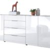 Kommode Santorin weiß B/H/T: ca. 226x99x40 cm – Bild 3