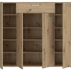Kommode Eiche Artisan Nachbildung B/H/T: ca. 139x121x35 cm – Bild 4