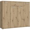 Kommode Eiche Artisan Nachbildung B/H/T: ca. 139x121x35 cm – Bild 5