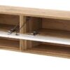 TV-Lowboard TV LOWBOARD DERBY 200 Eiche Wotan Nachbildung weiß glänzend B/H/T: ca. 200x32,5x31,5 cm – Bild 5