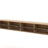 TV-Lowboard TV LOWBOARD DERBY 280 Eiche Wotan Nachbildung schwarz glänzend B/H/T: ca. 280x32,5x31,5 cm – Bild 4