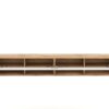 TV-Lowboard TV LOWBOARD DERBY 280 Eiche Wotan Nachbildung weiß glänzend B/H/T: ca. 280x32,5x31,5 cm – Bild 4