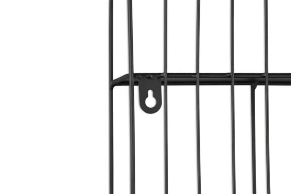 Wandregal Ivy schwarz B/H/T: ca. 55x54x11 cm – Bild 5