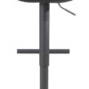 Barhocker schwarz Kunstleder B/H/T: ca. 45x106x55 cm Barhocker schwarz Kunstleder B/H/T: ca. 45x106x55 cm – Bild 4
