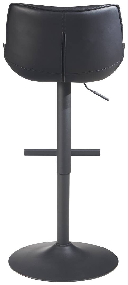 Barhocker schwarz Kunstleder B/H/T: ca. 45x106x55 cm Barhocker schwarz Kunstleder B/H/T: ca. 45x106x55 cm – Bild 4