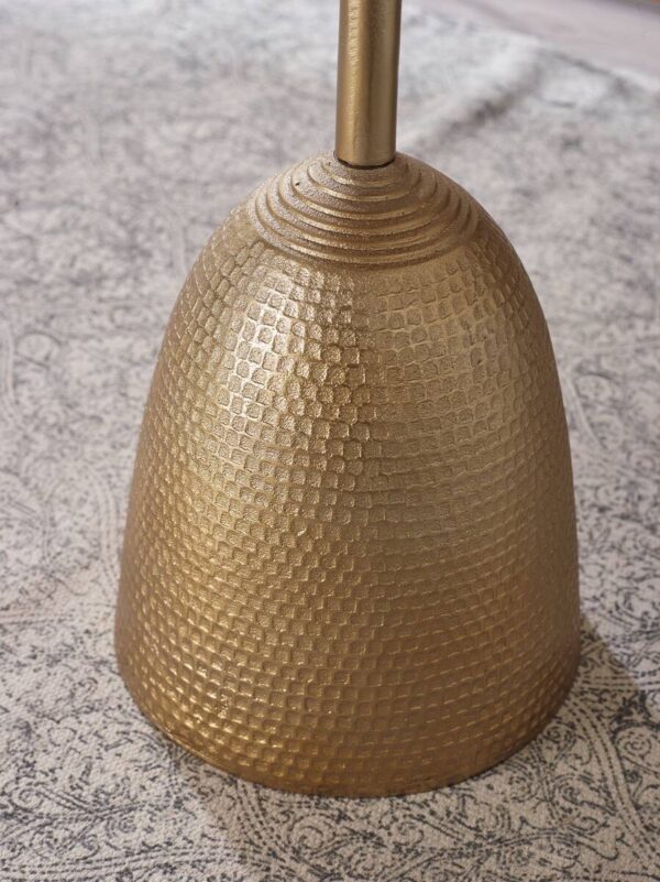 Beistelltisch gold B/H/T: ca. 33x53x33 cm – Bild 5