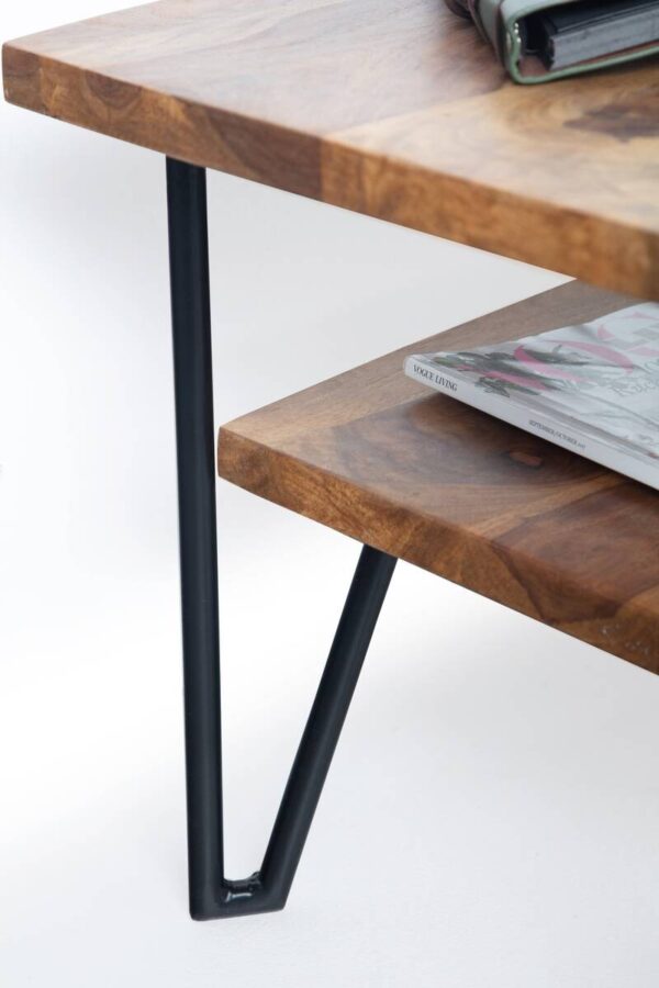 Couchtisch B/H/T: ca. 90x40x50 cm – Bild 4