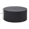 Couchtisch B/H/T: ca. 67x31x67 cm – Bild 4