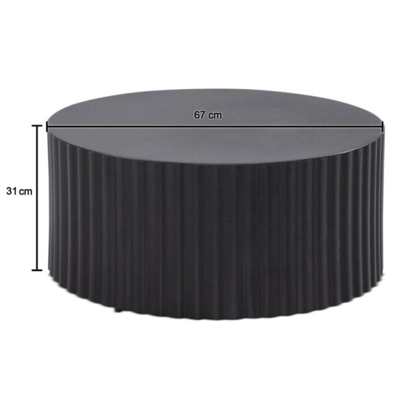 Couchtisch B/H/T: ca. 67x31x67 cm – Bild 4