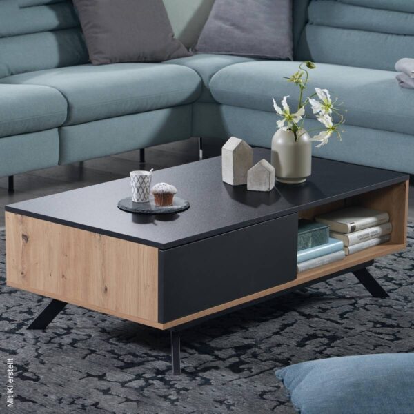 Couchtisch B/H/T: ca. 110x38x60 cm Couchtisch B/H/T: ca. 110x38x60 cm – Bild 5