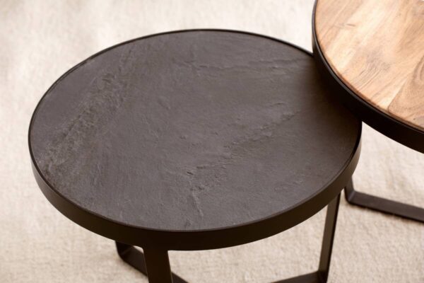 Couchtisch 2er.-Set. B/H/T: ca. 60x40x60 cm Couchtisch 2er.-Set. B/H/T: ca. 60x40x60 cm – Bild 5