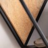 Wandregal schwarz B/H/T: ca. 60x52x20 cm – Bild 3