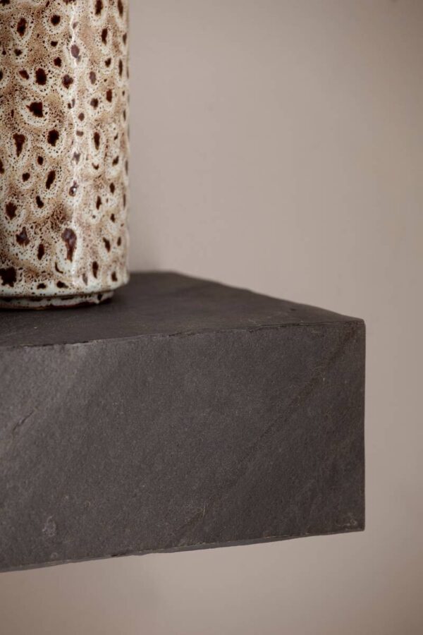 Wandregal grau B/H/T: ca. 60x10x20 cm – Bild 5