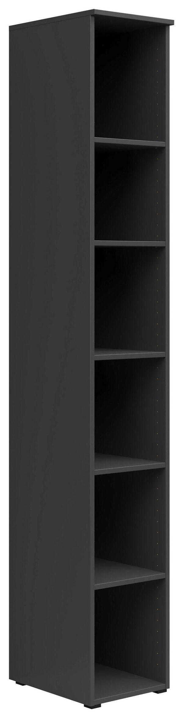 Regal Multi-Stauraum Typ 7 anthrazit B/H/T: ca. 30x195x40 cm – Bild 3