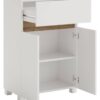 Unterschrank Cosmo perlweiß B/H/T: ca. 56,9x84,8x33 cm – Bild 2