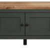 Sitzbank Stanton tannengrün Eiche Evoke Coast Nachbildung B/H/T: ca. 77x48x39 cm – Bild 3