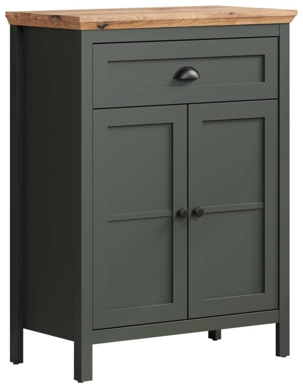 Kommode Stanton tannengrün Eiche Evoke Coast Nachbildung B/H/T: ca. 77x102x39 cm – Bild 2