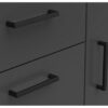 Kommode Multi-Stauraum Typ 26 anthrazit B/H/T: ca. 80x83x40 cm Kommode Multi-Stauraum Typ 26 anthrazit B/H/T: ca. 80x83x40 cm – Bild 4