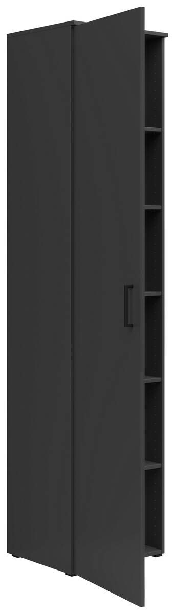 Schrank Multi-Stauraum Typ 20 anthrazit B/H/T: ca. 45x195x40 cm – Bild 5