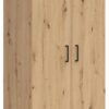 Schrank Multi-Stauraum Typ 37 Eiche Artisan Nachbildung B/H/T: ca. 80x195x40 cm Schrank Multi-Stauraum Typ 37 Eiche Artisan Nachbildung B/H/T: ca. 80x195x40 cm – Bild 2